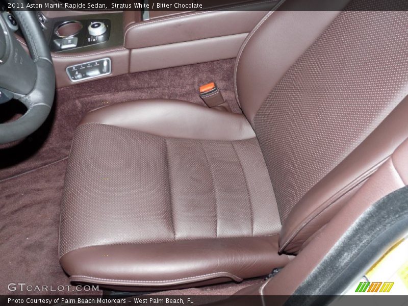  2011 Rapide Sedan Bitter Chocolate Interior