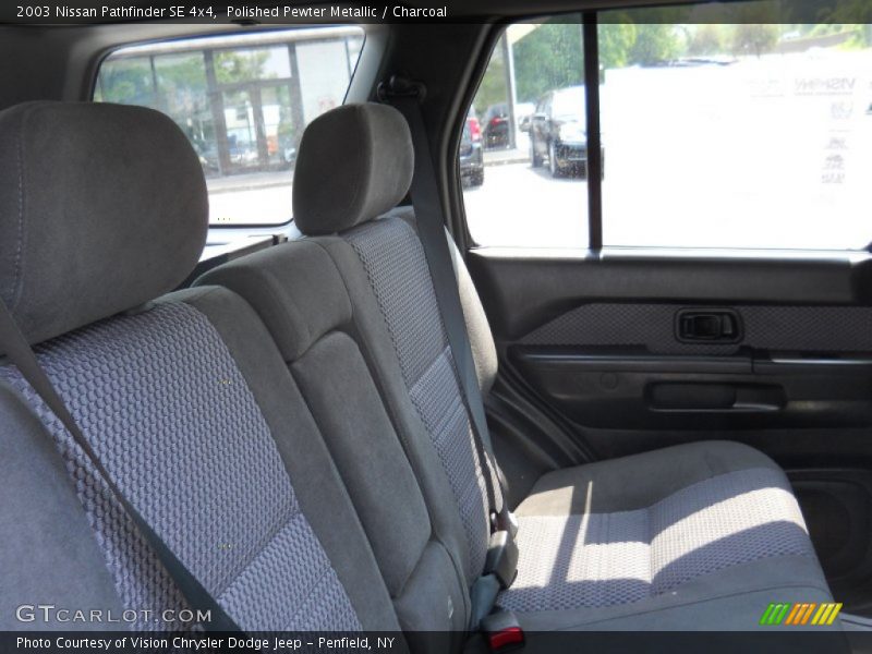 Polished Pewter Metallic / Charcoal 2003 Nissan Pathfinder SE 4x4