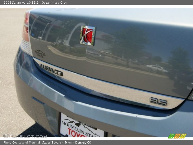 Ocean Mist / Gray 2008 Saturn Aura XE 3.5