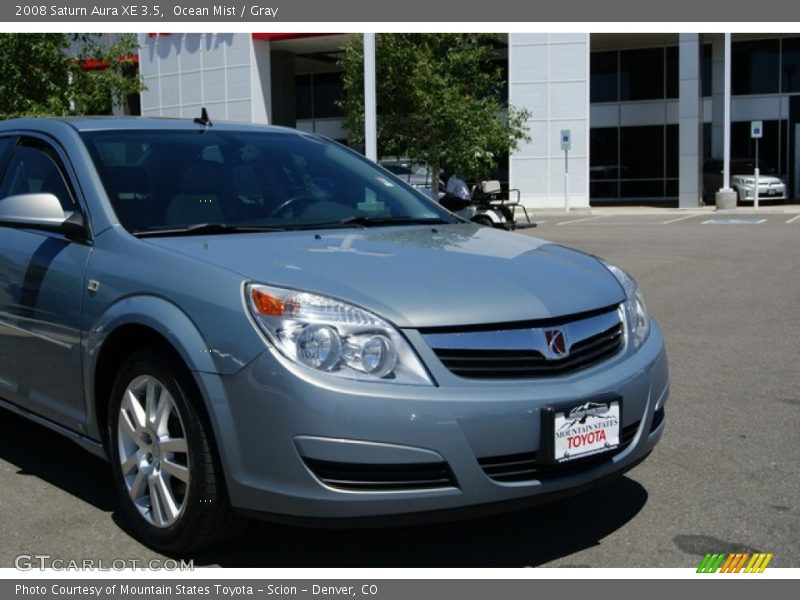 Ocean Mist / Gray 2008 Saturn Aura XE 3.5
