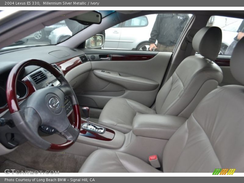 Millennium Silver Metallic / Ivory 2004 Lexus ES 330