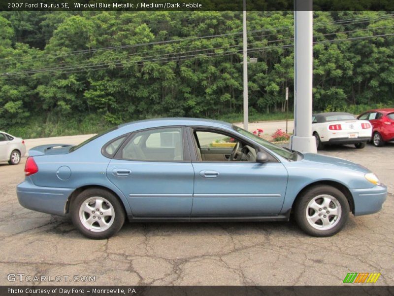 Windveil Blue Metallic / Medium/Dark Pebble 2007 Ford Taurus SE