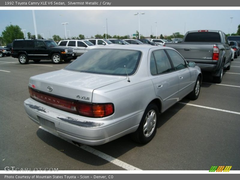 Silvermist Metallic / Gray 1992 Toyota Camry XLE V6 Sedan