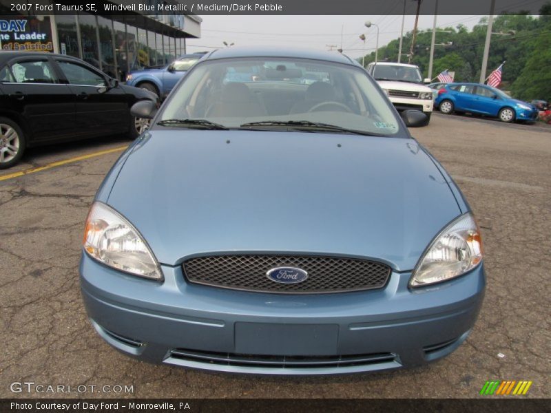 Windveil Blue Metallic / Medium/Dark Pebble 2007 Ford Taurus SE