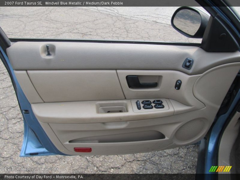 Windveil Blue Metallic / Medium/Dark Pebble 2007 Ford Taurus SE
