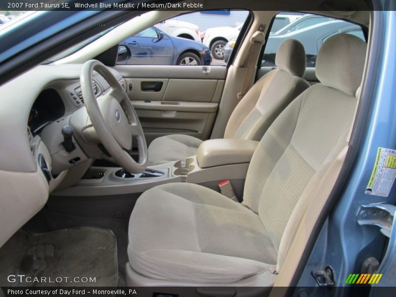 Windveil Blue Metallic / Medium/Dark Pebble 2007 Ford Taurus SE