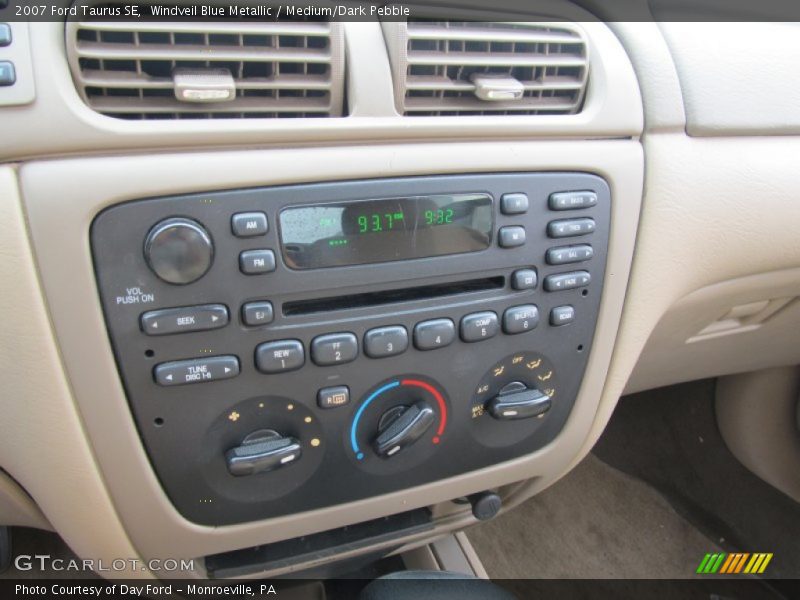 Windveil Blue Metallic / Medium/Dark Pebble 2007 Ford Taurus SE