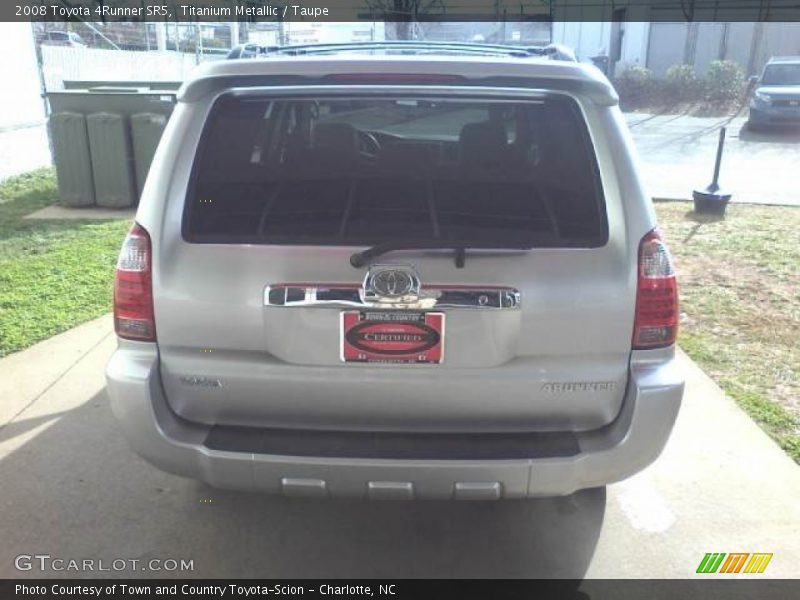 Titanium Metallic / Taupe 2008 Toyota 4Runner SR5