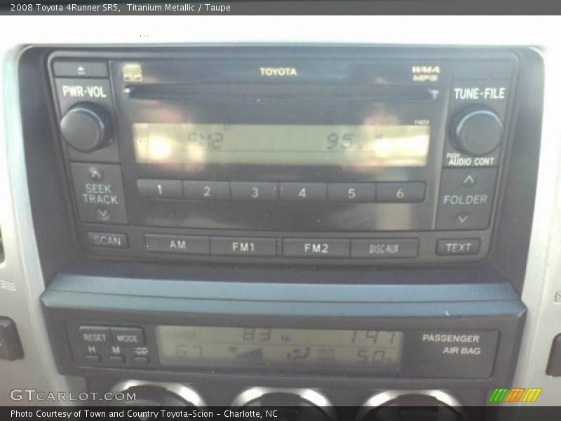 Titanium Metallic / Taupe 2008 Toyota 4Runner SR5