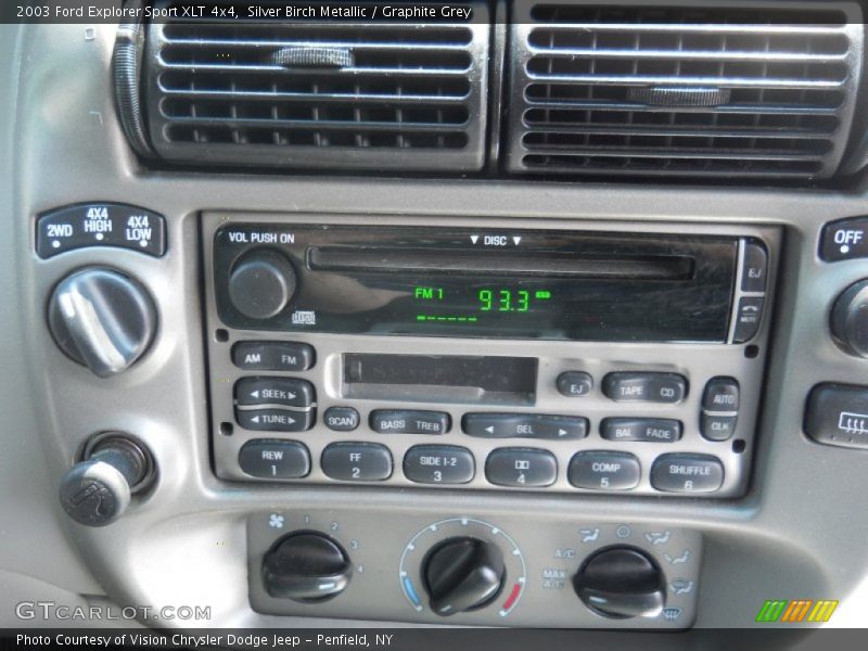 Silver Birch Metallic / Graphite Grey 2003 Ford Explorer Sport XLT 4x4