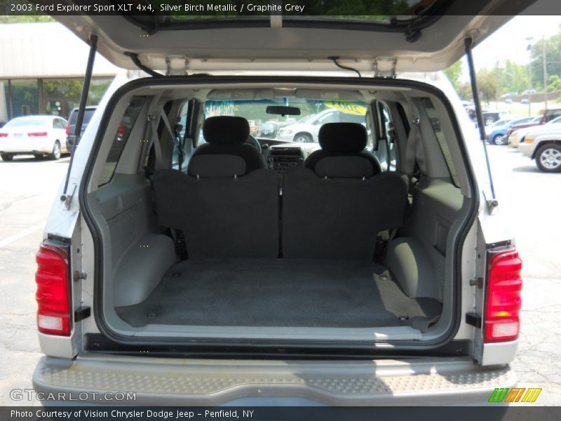 Silver Birch Metallic / Graphite Grey 2003 Ford Explorer Sport XLT 4x4