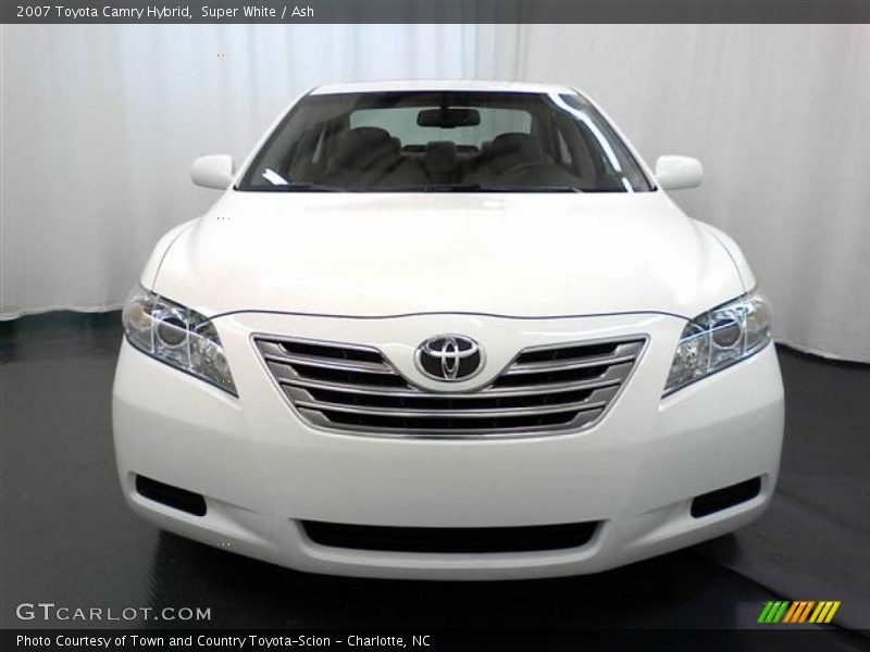 Super White / Ash 2007 Toyota Camry Hybrid