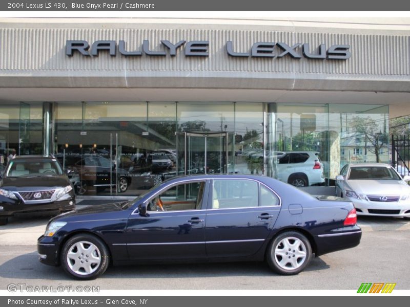 Blue Onyx Pearl / Cashmere 2004 Lexus LS 430
