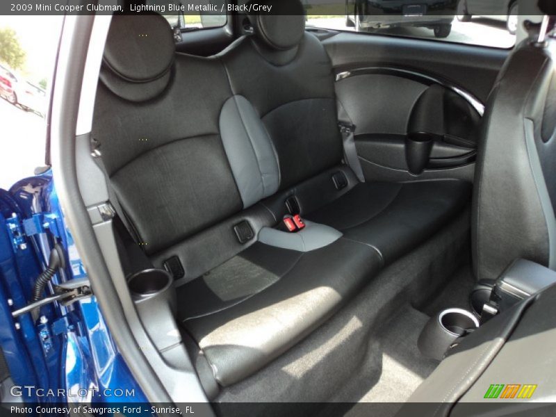 Lightning Blue Metallic / Black/Grey 2009 Mini Cooper Clubman