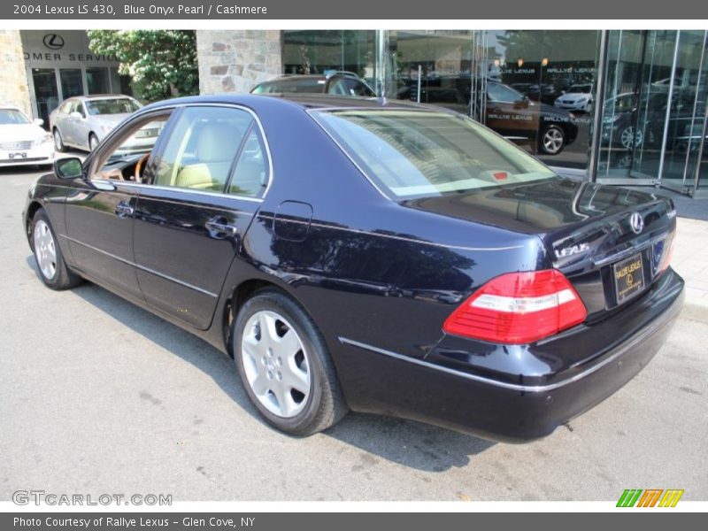 Blue Onyx Pearl / Cashmere 2004 Lexus LS 430