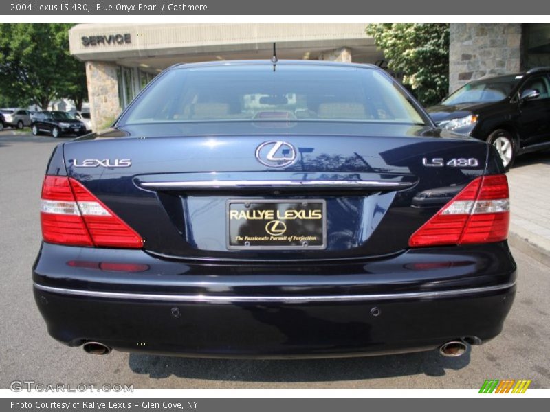 Blue Onyx Pearl / Cashmere 2004 Lexus LS 430