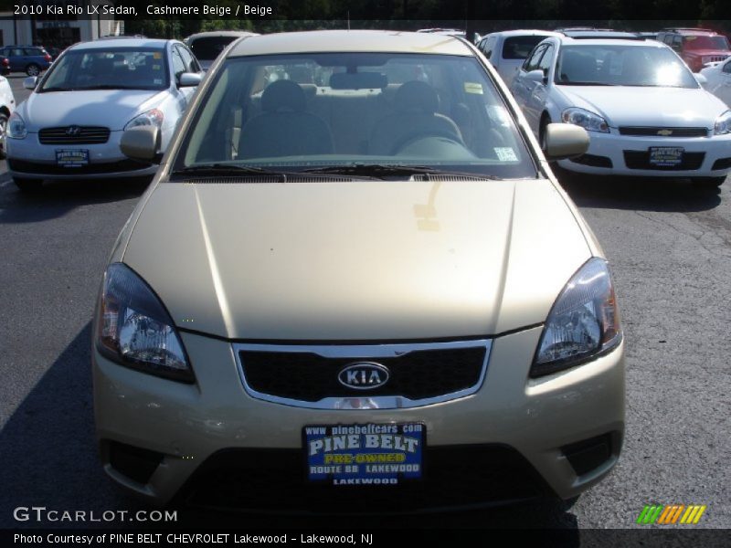 Cashmere Beige / Beige 2010 Kia Rio LX Sedan