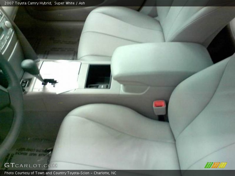 Super White / Ash 2007 Toyota Camry Hybrid