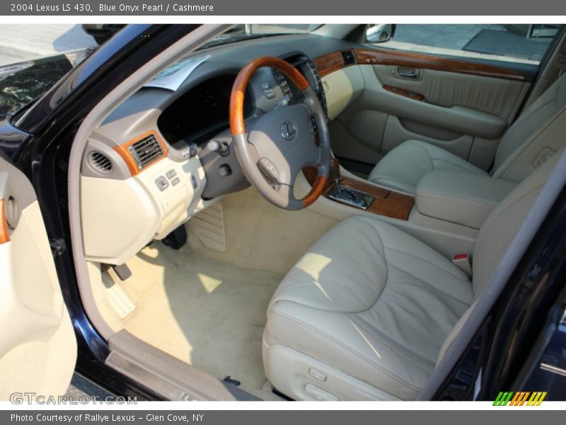 Blue Onyx Pearl / Cashmere 2004 Lexus LS 430