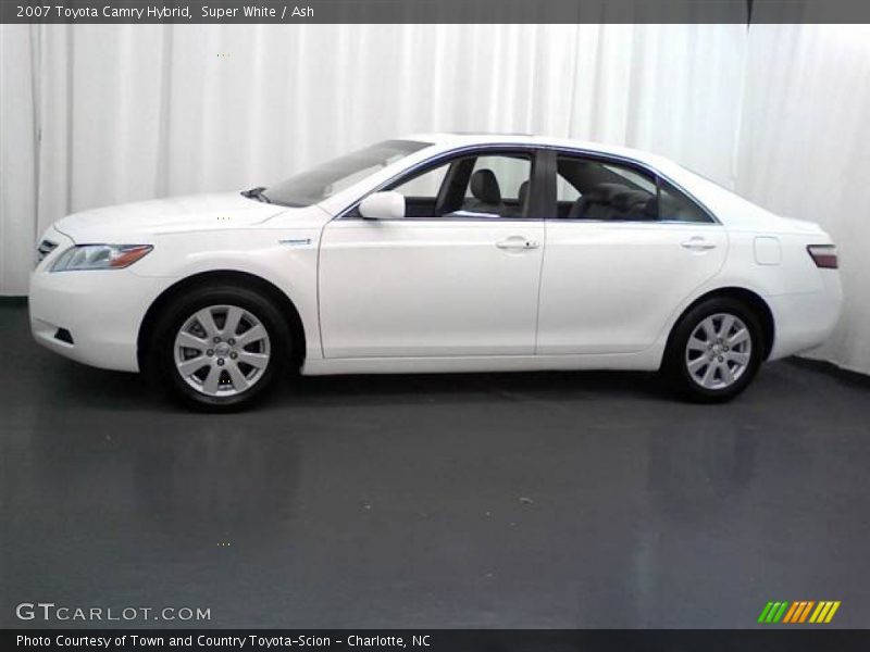 Super White / Ash 2007 Toyota Camry Hybrid