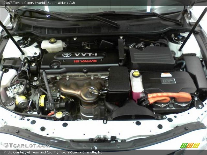 Super White / Ash 2007 Toyota Camry Hybrid