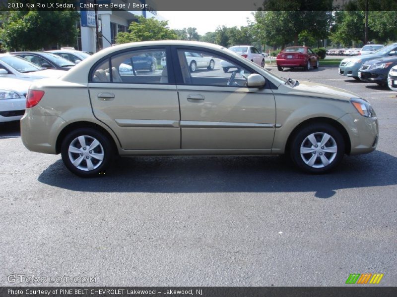 Cashmere Beige / Beige 2010 Kia Rio LX Sedan