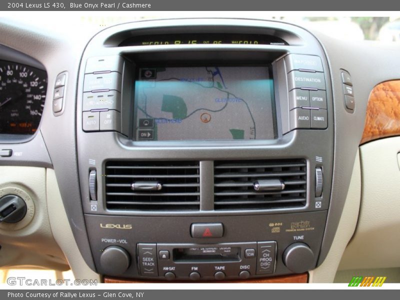 Blue Onyx Pearl / Cashmere 2004 Lexus LS 430