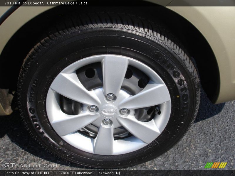 Cashmere Beige / Beige 2010 Kia Rio LX Sedan