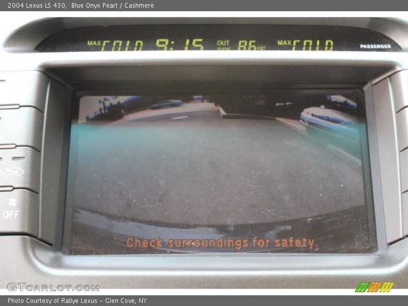 Blue Onyx Pearl / Cashmere 2004 Lexus LS 430
