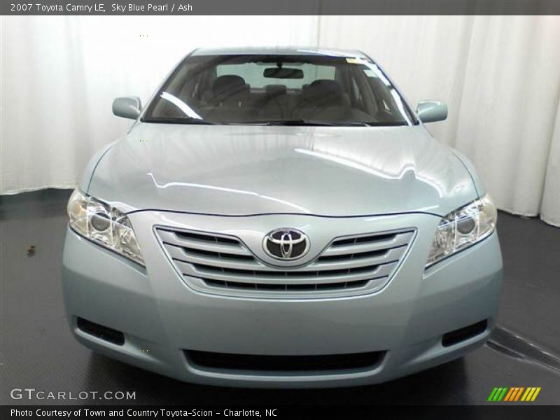 Sky Blue Pearl / Ash 2007 Toyota Camry LE