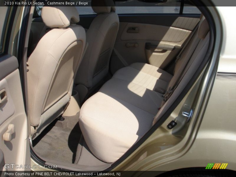 Cashmere Beige / Beige 2010 Kia Rio LX Sedan