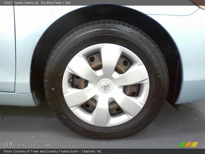 Sky Blue Pearl / Ash 2007 Toyota Camry LE