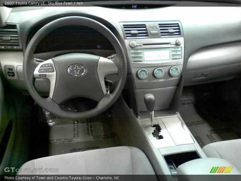Sky Blue Pearl / Ash 2007 Toyota Camry LE