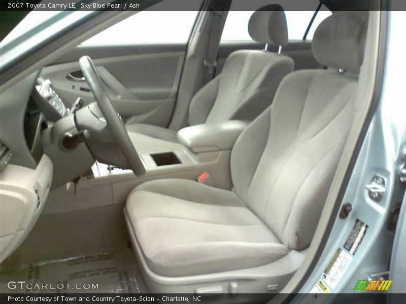 Sky Blue Pearl / Ash 2007 Toyota Camry LE