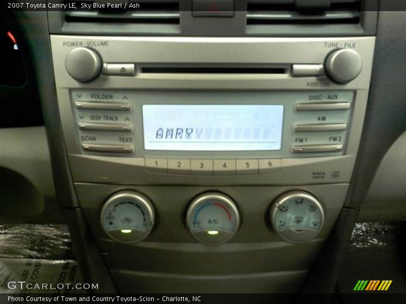 Sky Blue Pearl / Ash 2007 Toyota Camry LE
