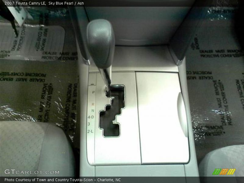 Sky Blue Pearl / Ash 2007 Toyota Camry LE