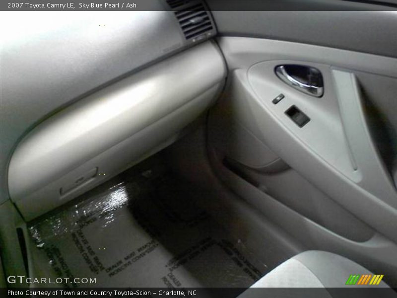 Sky Blue Pearl / Ash 2007 Toyota Camry LE