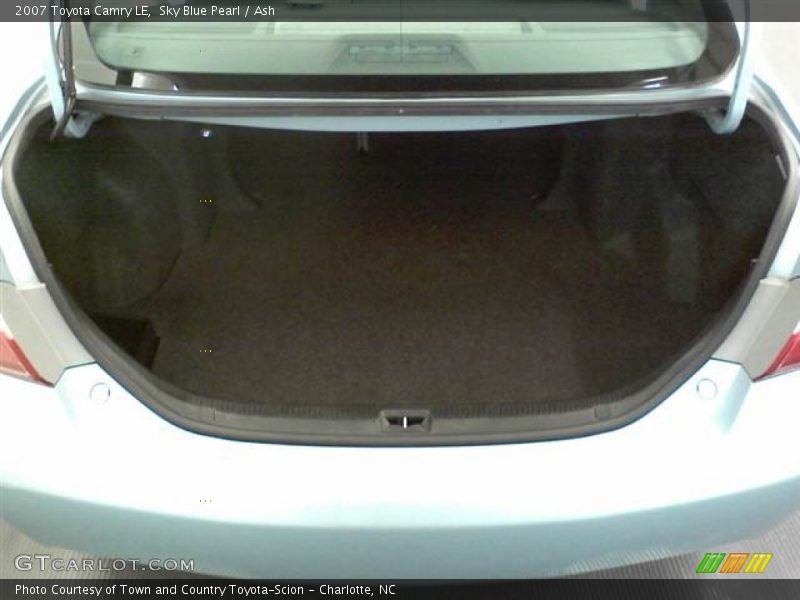 Sky Blue Pearl / Ash 2007 Toyota Camry LE