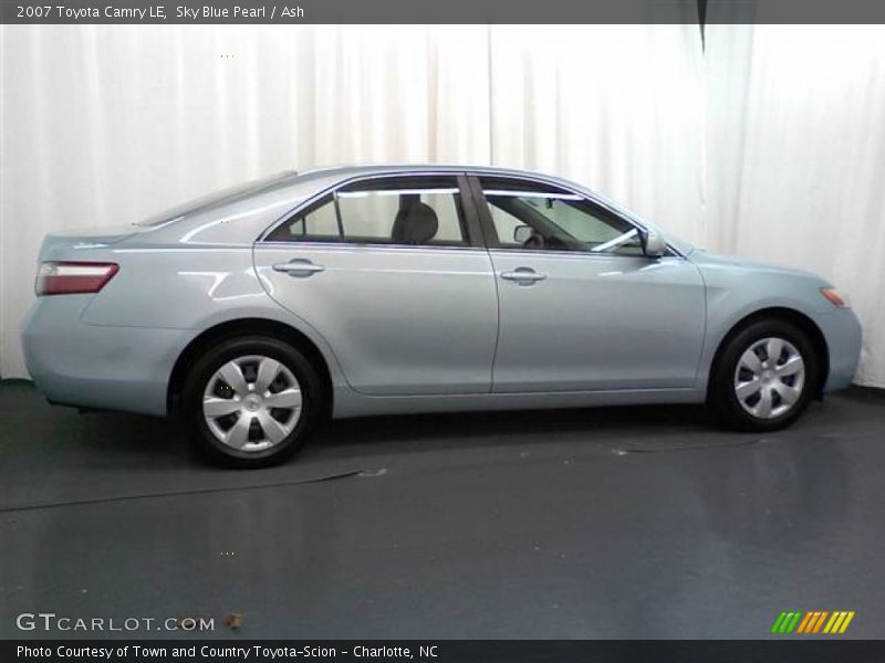 Sky Blue Pearl / Ash 2007 Toyota Camry LE