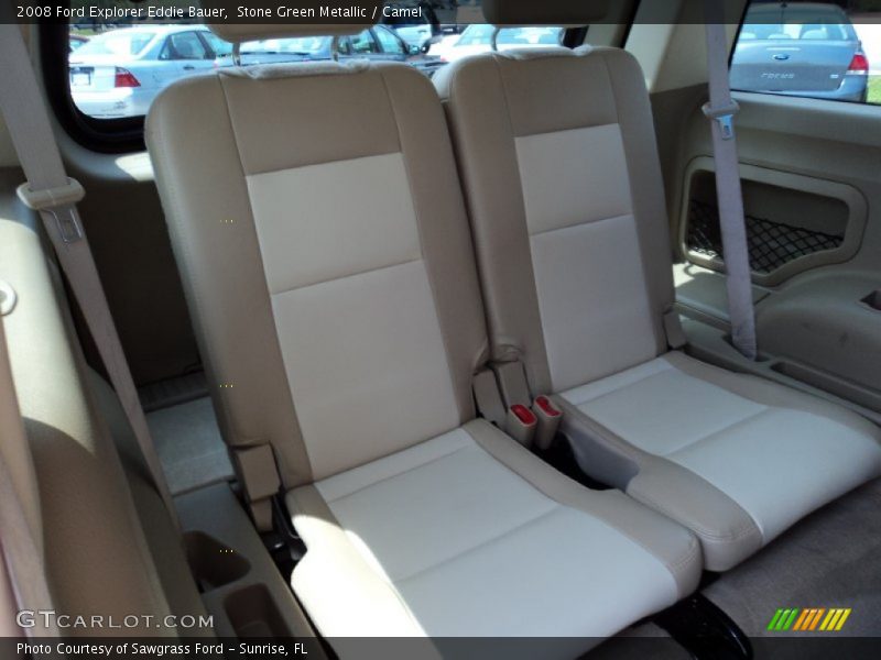 Stone Green Metallic / Camel 2008 Ford Explorer Eddie Bauer