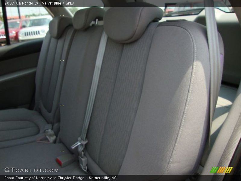 Velvet Blue / Gray 2007 Kia Rondo LX