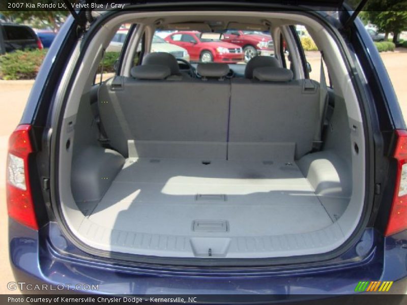 Velvet Blue / Gray 2007 Kia Rondo LX