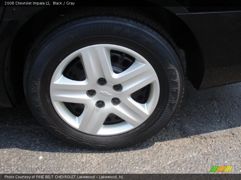 Black / Gray 2008 Chevrolet Impala LS