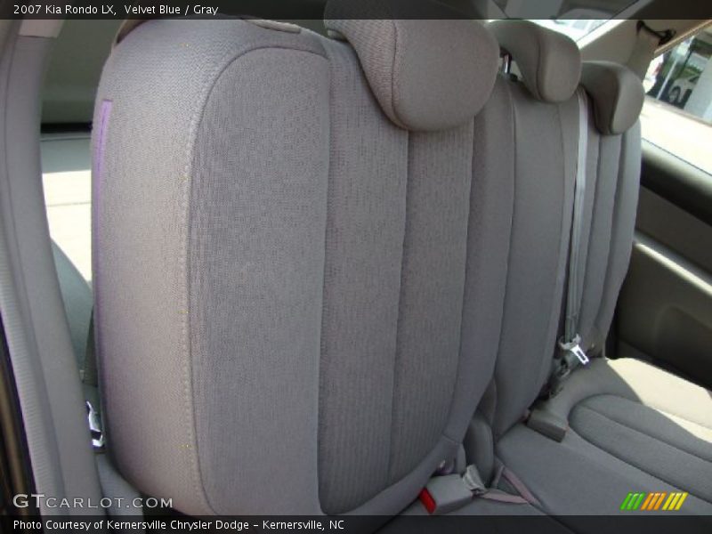 Velvet Blue / Gray 2007 Kia Rondo LX