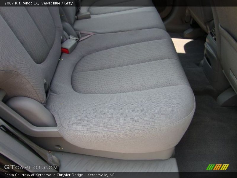 Velvet Blue / Gray 2007 Kia Rondo LX