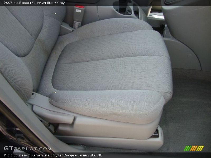 Velvet Blue / Gray 2007 Kia Rondo LX