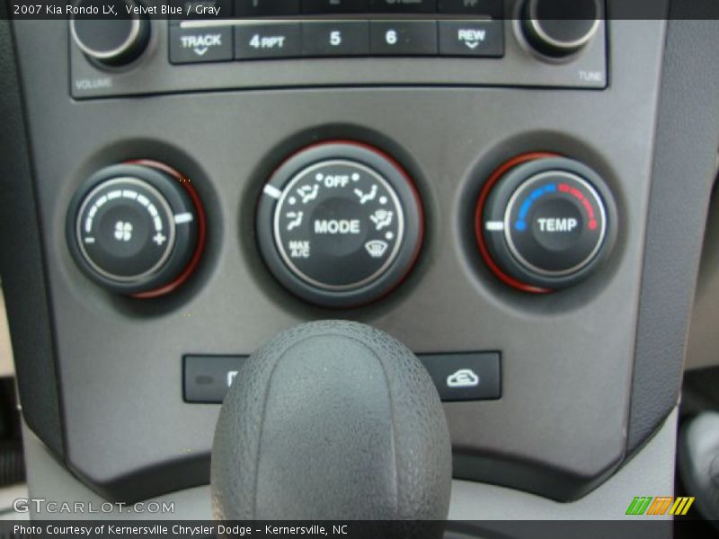 Velvet Blue / Gray 2007 Kia Rondo LX