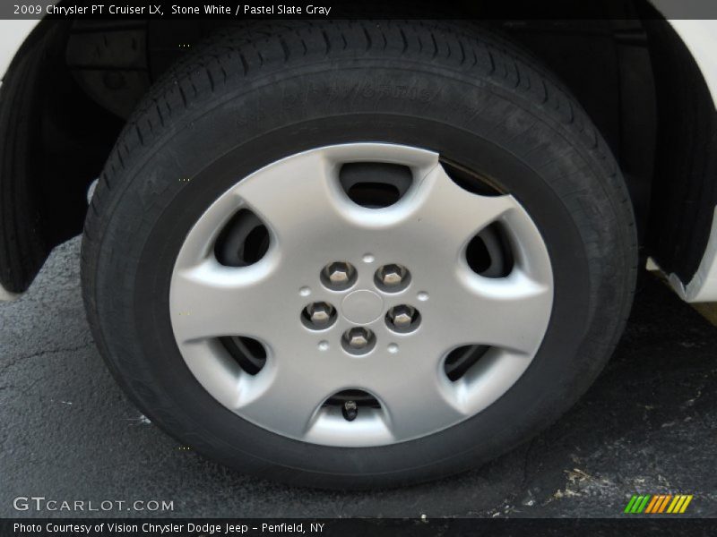 Stone White / Pastel Slate Gray 2009 Chrysler PT Cruiser LX