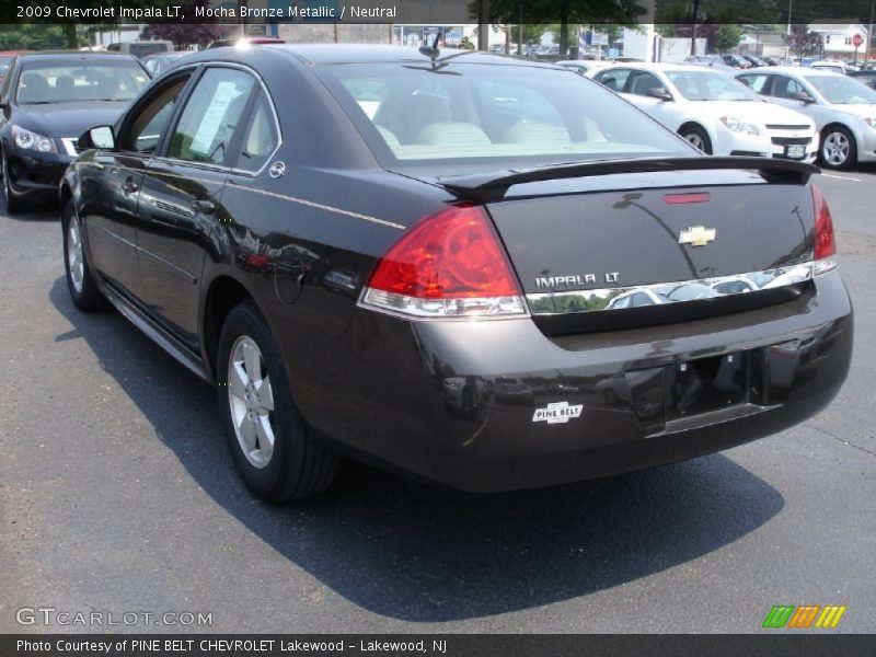 Mocha Bronze Metallic / Neutral 2009 Chevrolet Impala LT
