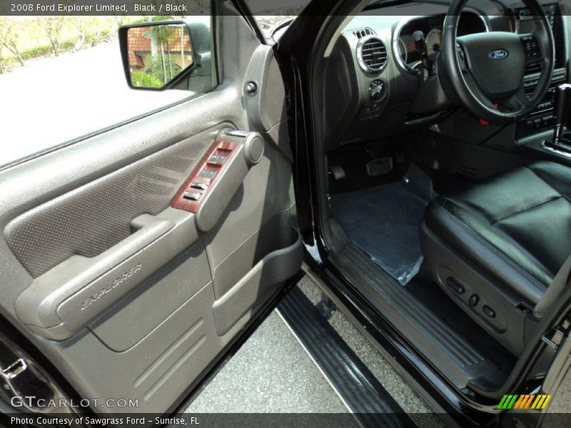 Black / Black 2008 Ford Explorer Limited